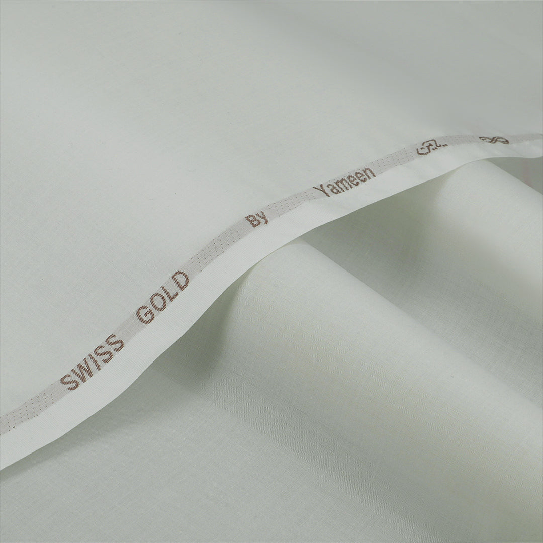 Swiss Gold - Summer 100% Premium Cotton (Stiff Finish) L-1